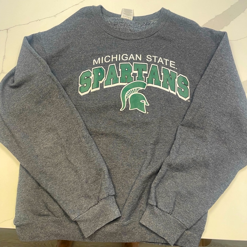 Michigan State, Men’s Crewneck, Medium, good quality